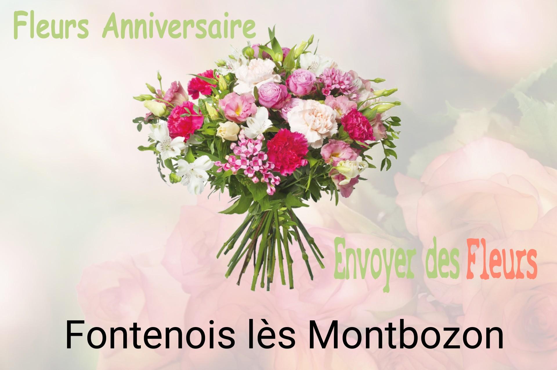 Bouquet de fleurs d’anniversaire livré à Fontenois-lès-Montbozon